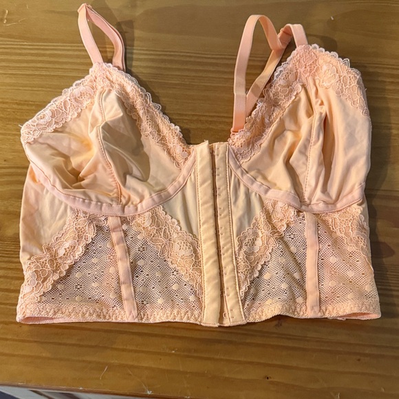 No Boundaries Coral Lace Bralette - Picture 1 of 2